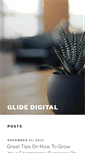 Mobile Screenshot of glidedigital.com